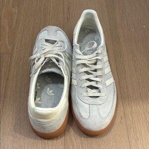 Adidas Light Blue Spezial Lace Up Sneaker Sz 8